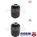 2x Lagerung für Lenker SIDEM 887710 Buchse 2 Querlenkerlager rechts links