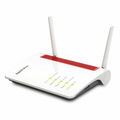 AVM FritzBox WLAN Router Fritz!Box 6850 LTE 3G/UMTS RJ-45 USB DECT rot/weiß WPA2
