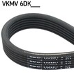 Keilrippenriemen SKF VKMV 6DK1195 für SEAT SKODA AUDI VW FORD NEW 8N9 OCTAVIA TT