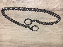 Sprenger Halskette Halsband Edelstahl glänzend Typ: runde Glieder, 50cm lang