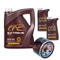 KAMOKA Ölfilter MANNOL Extreme 5W-40 7L für Smart Fortwo Cabrio 1.0 Turbo
