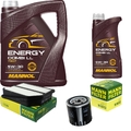 6L MANNOL 5W-30 Combi LL+MANN-FILTER für Suzuki Grand Vitara II 1.9 DDiS AWD