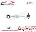 LINKS RECHTS QUERLENKER SATZ TOPRAN 107 847 2PCS I FÜR AUDI A4,A8,B5,4D8