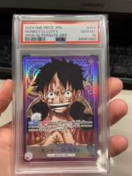 One Piece Ruffy OP05-060 Leader PSA 10 