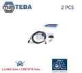 265259 ABS SENSOR DREHZAHLFÜHLER DT SPARE PARTS 2PCS NEU OE QUALITÄT