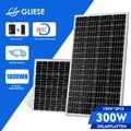 300W Solarmodul Solarpanel 12V Monokristallin Solaranlage Photovoltaik RV Dach
