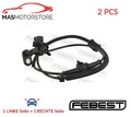 ABS SENSOR DREHZAHLFÜHLER PAAR FEBEST 18606-002 2PCS V FÜR CHEVROLET CRUZE