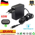 65W USB C Netzteil Type-C Adapter Laptop Ladegerät Ladekabel für LENOVO DELL HP