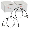 2x NTY ABS-SENSOR RADDREHZAHL HINTEN LINKS+RECHTS passend für NISSAN PRIMERA