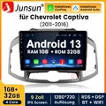 Für Chevrolet Captiva Sport 2011-2016 Android13 Autoradio GPS Navi  DAB+ CarPlay