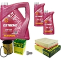 MANN Inspektionspaket 7 L MANNOL Extreme 5W-40 für VW Passat Variant 2.3 VR5