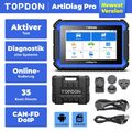 2025 Topdon Artidiag PRO KFZ OBD2 Diagnosegerät ECU Coding Alle System 35+Reset