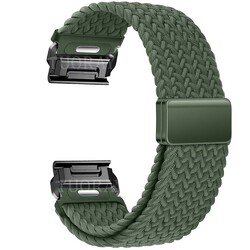 Quickfit 22/26mm Magnet Nylon Armband Für Garmin Fenix 8 7 7X 6 6X Pro 5 5X Plus