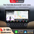 Qualcommchip Für Honda Accord 7 2003-2007 CarPlay Android 13 Autoradio GPS 128G
