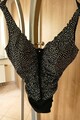Badeanzug von Sunflair - Gr. 42 - Cup C - schwarz-weiß - NEU - mit Verzierungen
