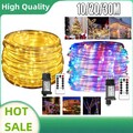 10M-30M LED Lichtschlauch Lichterschlauch IP65 Garten Außen Party Lichterkette