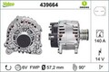 VALEO Generator 439664 für AUDI CHRYSLER DODGE FORD JEEP SEAT SKODA VW
