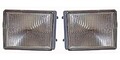 DEPO Nebelscheinwerfer Blende Stoßfänger links+rechts Für VW Passat B3 B4 93-97
