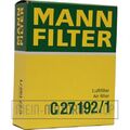 Original MANN-FILTER Luftfilter C 27 192/1 Audi A4 B6 B7 Seat Exeo