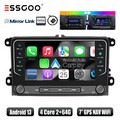 Android 13 2+64G Carplay Autoradio Für VW Touran Golf 5 6 Polo T5 GPS Navigation