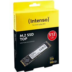 Intenso SSD 512 GB M.2 2280 TOP Performance 512GB SATA III interne Festplatte