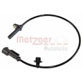 Sensor, Raddrehzahl METZGER 09001512 für FORD, Hinterachse