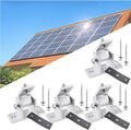 PV Halterung Alu Aufständerung Halter dreh Solar Befestigung Dach Wand Boden