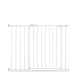 hauck Türschutzgitter Clear Step Set 2+21 cm White - Akzeptabel