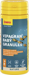Sera Fischfutter zur Aufzucht Vipagran Baby Granulat 50 ml  Fischfutter