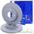 ATE BREMSSCHEIBE 2 Stk MASSIV Ø240,5 HINTEN FÜR FIAT PUNTO 176 188 VAN CABRIO
