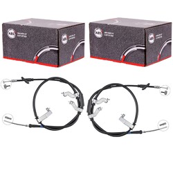 2x ABS HANDBREMSSEILE LINKS+RECHTS passend für HYUNDAI TUCSON SCHEIBENBREMSE