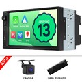 DAB+ 7" Doppel 2 DIN Android 13 Auto Autoradio Bluetooth Navigation Navi CarPlay