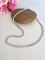 Zauberhaftes Collier Silber 925, stilvolles Design, Kugelkette, Meistermarke