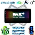 1 DIN 10.1" Android 15 Apple Carplay Autoradio mit GPS Navi WiFi BT FM/RDS DAB+
