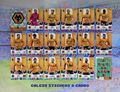 Adrenalyn XL Premier League Panini 2023/24 Full Wolves Team Set alle 18 Karten