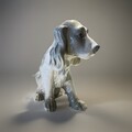 Zaphir Porzellan Hund / Cocker Spaniel – Made in Spain – 