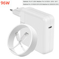 96W USB-C Typ C Ladegerät Netzteil für MacBook Air Mac Book Pro 1.8M USB-Kabel