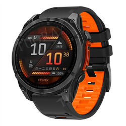 Für Garmin Fenix 8 E 7 7X 6 6X Epix Pro 5 5X Plus 3 HR Quick Fit Silikon Armband