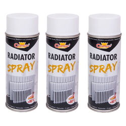 Heizkörperlack 3x 400ml Emaillelack Professional Spray Weiss