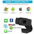 USB Webcam Kamera 1080P HD Netzwerke Camera Mit Mikrofon für Desktops Laptop PC