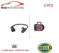 ABS SENSOR DREHZAHLFÜHLER PAAR HELLA 6PU 009 106-741 2PCS P FÜR VW GOLF IV