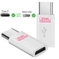 USB 3.1 Type-C Male to Micro USB Female Konverter Converter USB-C Adapter NEU