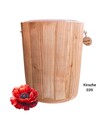 Massiv Holz Urne  E09 - Kirsche - Natururne  - für alle Bestattungsarten