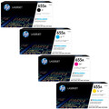 HP 655A / CF450A / CF451A / CF452A / CF453A Toner Sparset schwarz, cyan, magenta