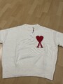 Ami Paris Strickpullover Weiß Größe S