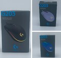 Logitech G203 LIGHTSYNC Gaming-Maus - verschieden Farben Schw./blau,lila Neu&OVP