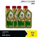 Castrol Edge 5W-30 M BMW Mercedes MB 229.31 229.51 ACEA C3 4x1 Liter = 4 Liter