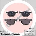 ZIMMERMANN Bremsbelagsatz, Scheibenbremse Hinterachse u.a. für BMW, LAND ROVER