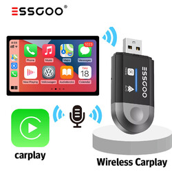 2 in 1 Wireless Apple Carplay Android Auto Adapter USB Car Dongle Connect Box