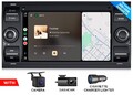 DVR+CAM+7" IPS Android 14 Autoradio GPS Navi CarPlay DSP für Ford Fiesta Transit
